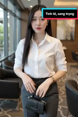 Sơ mi nữ tay dài công sở cực sang #hoale4mua #aonu #sominu #somidep #somicongso 