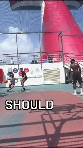 I don’t want to hear no excuses on the basketball court!! #lynadia #basketball 