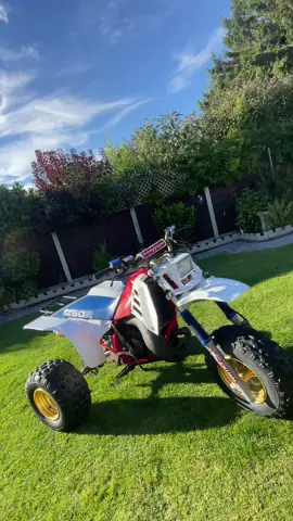 She smoking #honda #atc #250r #fyp 