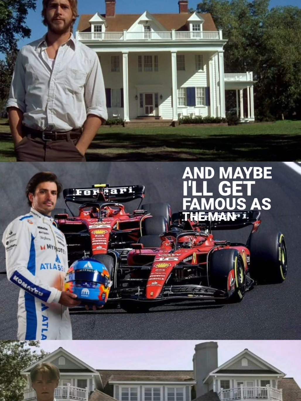 Replying to @jasteerzz the williams man who can't be moved  #carlossainz #williamsf1 #scuderiaferrari #f1tiktok #fyp 