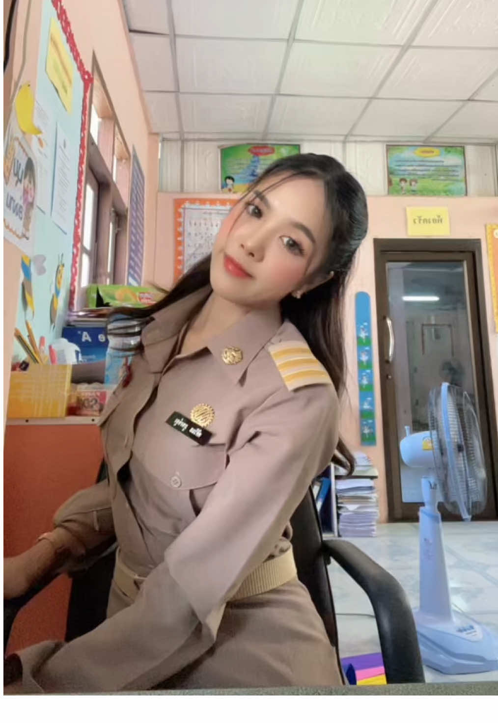 บ่ายมา ตาเริ่มลอย หัวเริ่มฟู🥴#อุบลราชธานี #ครูอนุบาล 
