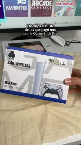Game Stick Pro con juegos #retrogaming #gameconsole #handheld #TikTokShopLaborDaySale #spotlightfinds #tiktokmademebuyit #trend6306tts2582 