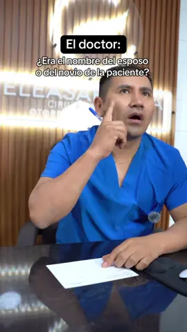 Cuando debemos recordar el nombre del acompañante de nuestro paciente 🤣 para darle de alta 🤭 #funny #humor #pacientes #rinoplastia #anecdotas  