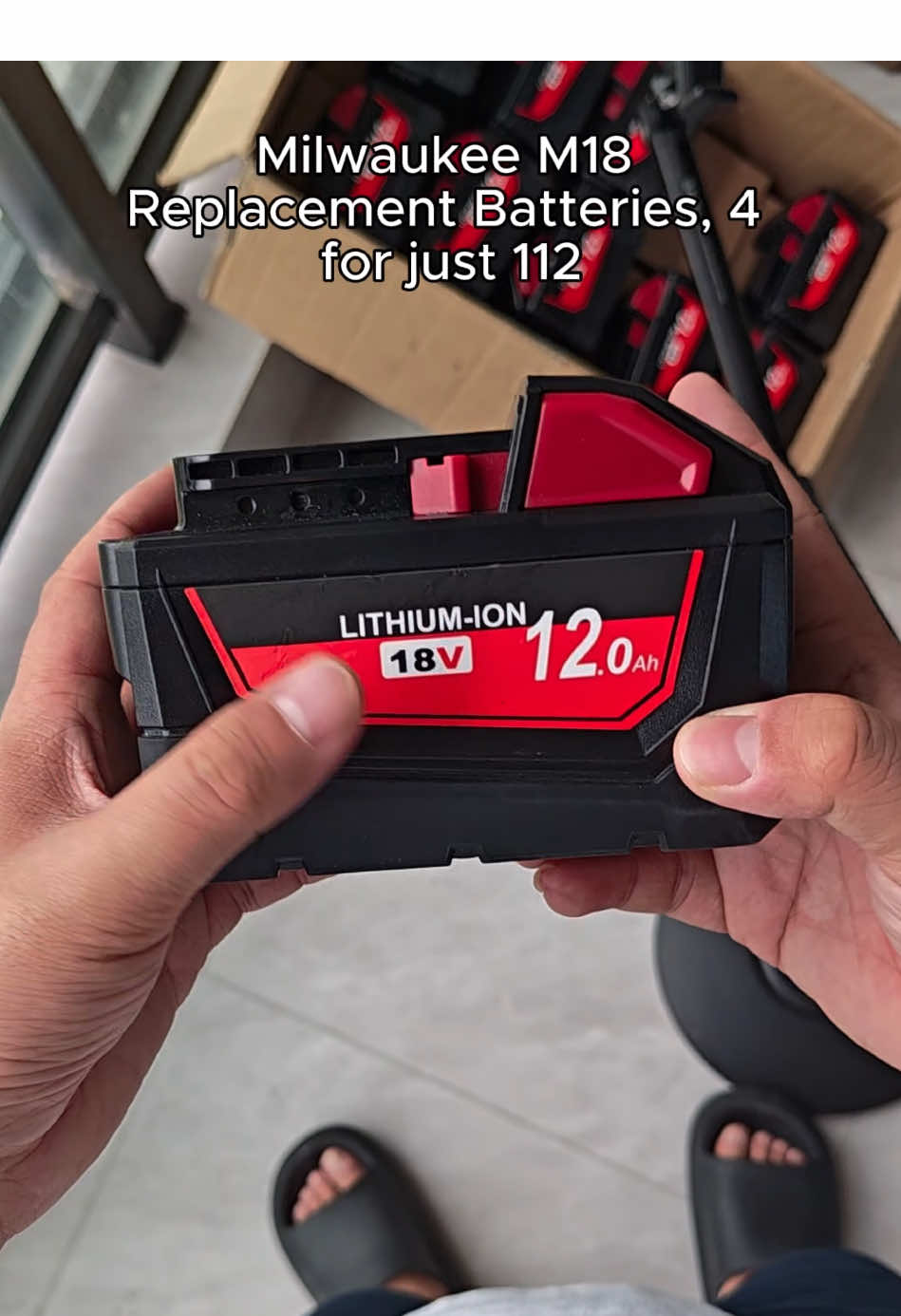 Milwaukee M18 replacement #battery#milwaukee #tools 