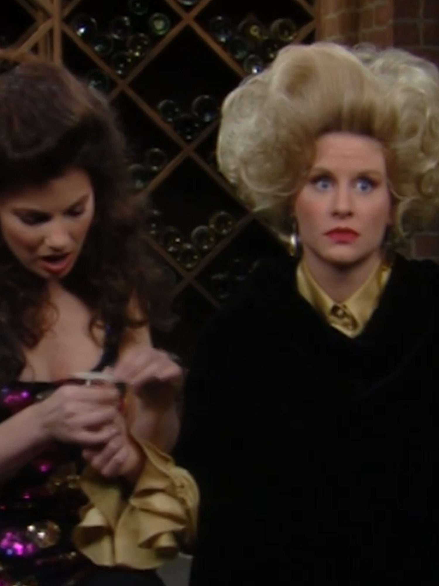 fran and c.c get locked in the basement!🍦 Watch #TheNanny on Prime Video, Peacock and COZI TV #throwback #franfine #baskinrobbins #comedy