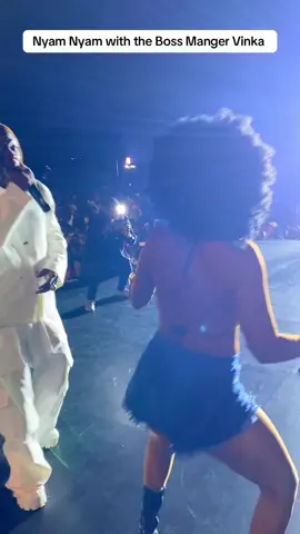 Nyam Nyam at Bilalamu Concert with Vinka #fikfameiciamedia #foryoupage #fouryou #fyp #freshgang 