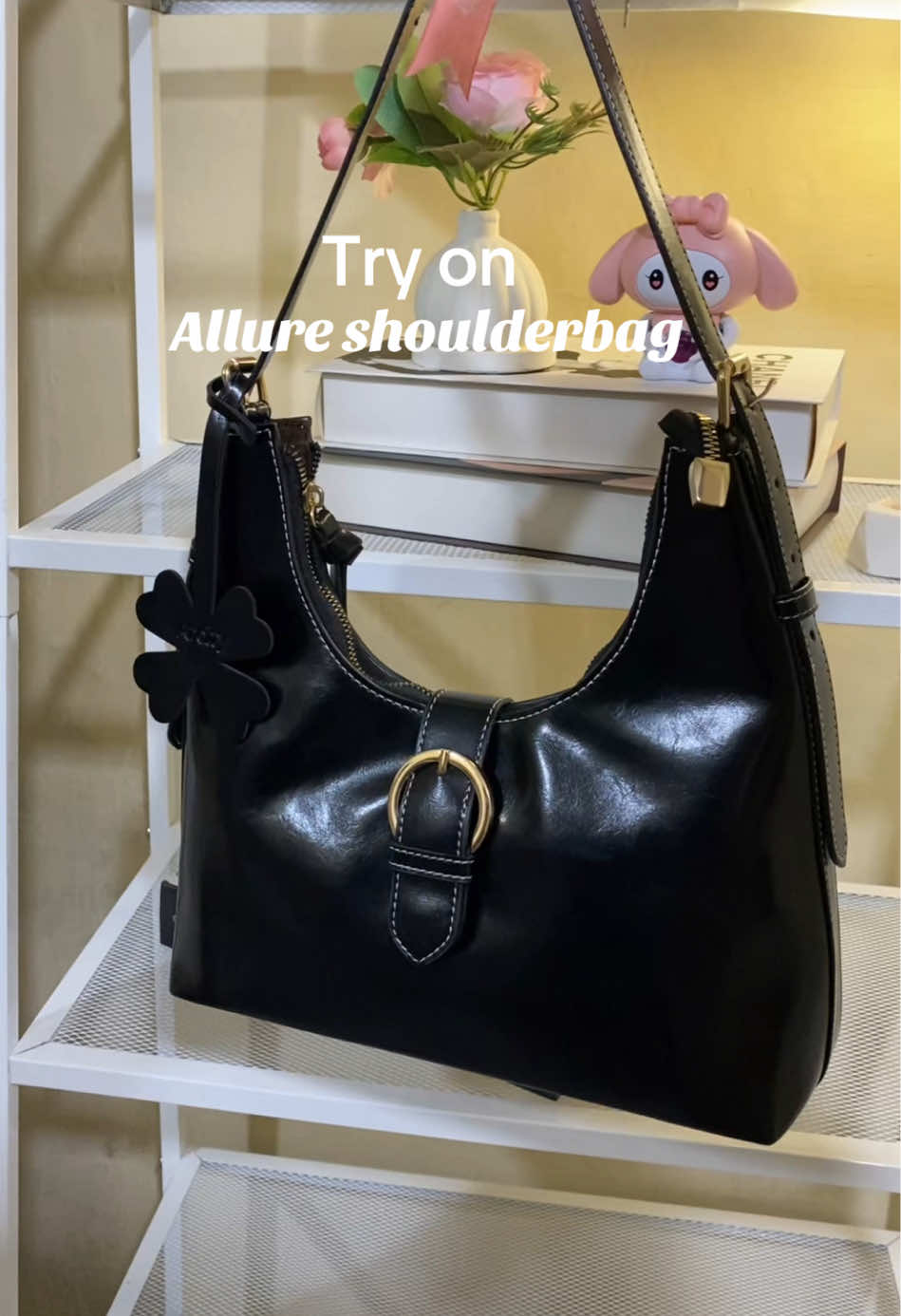 allure shoulderbag🖤 #tasmurahberkualitas #promoguncang99 #tascantik #shoulderbag #taslokal 
