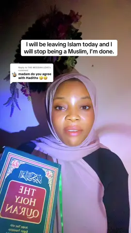Replying to @THE MESSIAH LOVE I will be leaving Islam today and I will stop being a Muslim today #fyp #goviral #tik_tok #fyf 