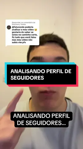 Respondendo a @Discovery Tombo analisando perfil de seguidores…