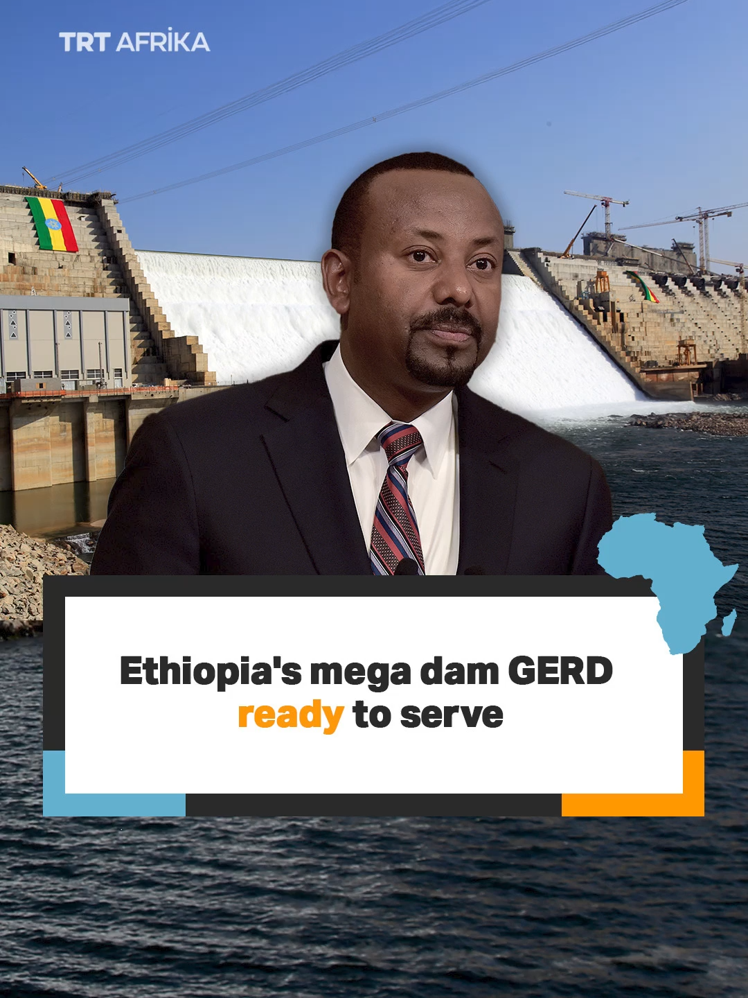 The Ethiopian government has launched Africa's largest dam GERD after 14-year construction. #africantiktok #explained