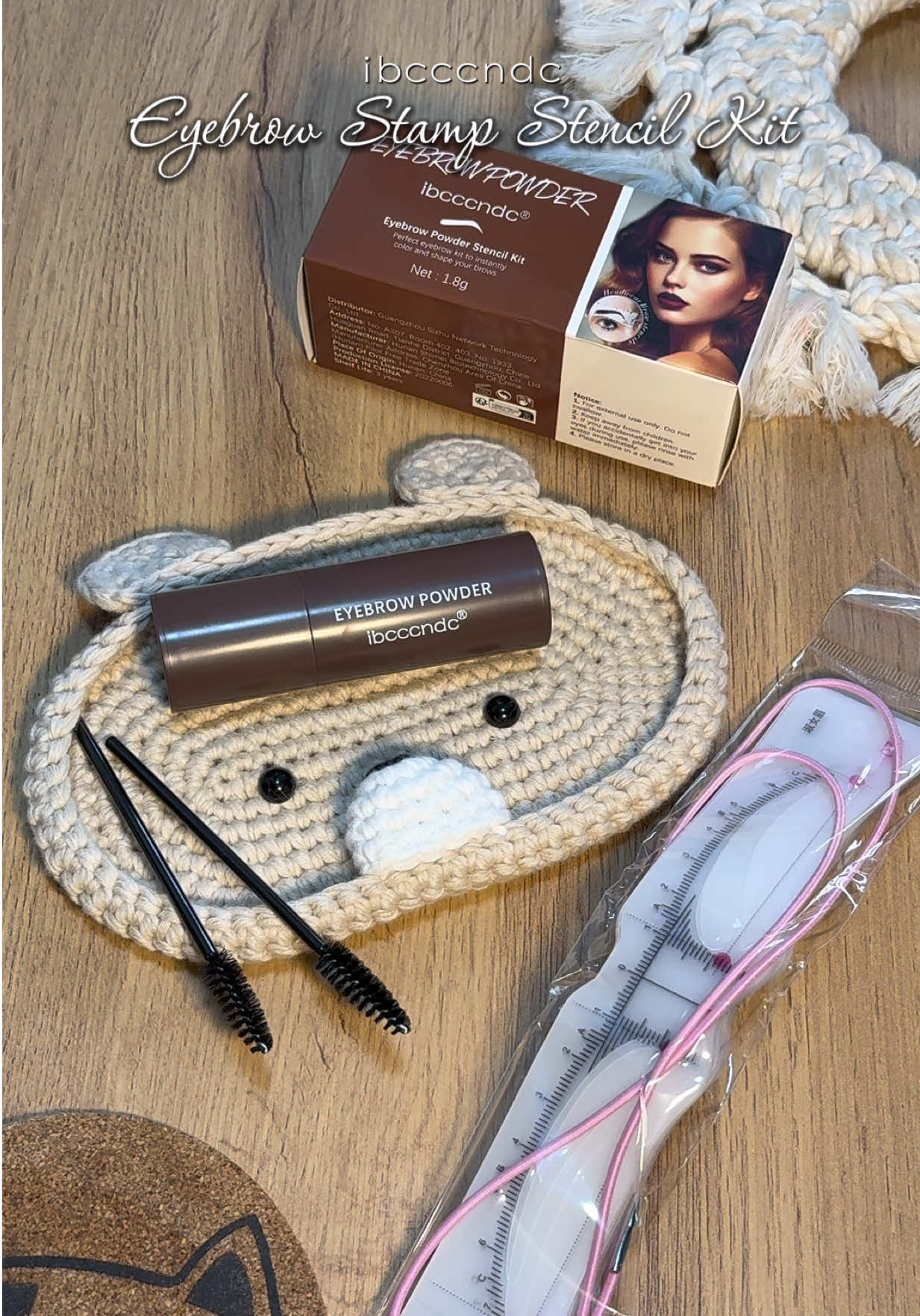 One Step Eyebrow Stamp Stencil Kit🤎 with 12 Brow Stencils 🍂 #eyebrows #kilay #eyebrowstamp #eyebrowpencil #kilayislife 