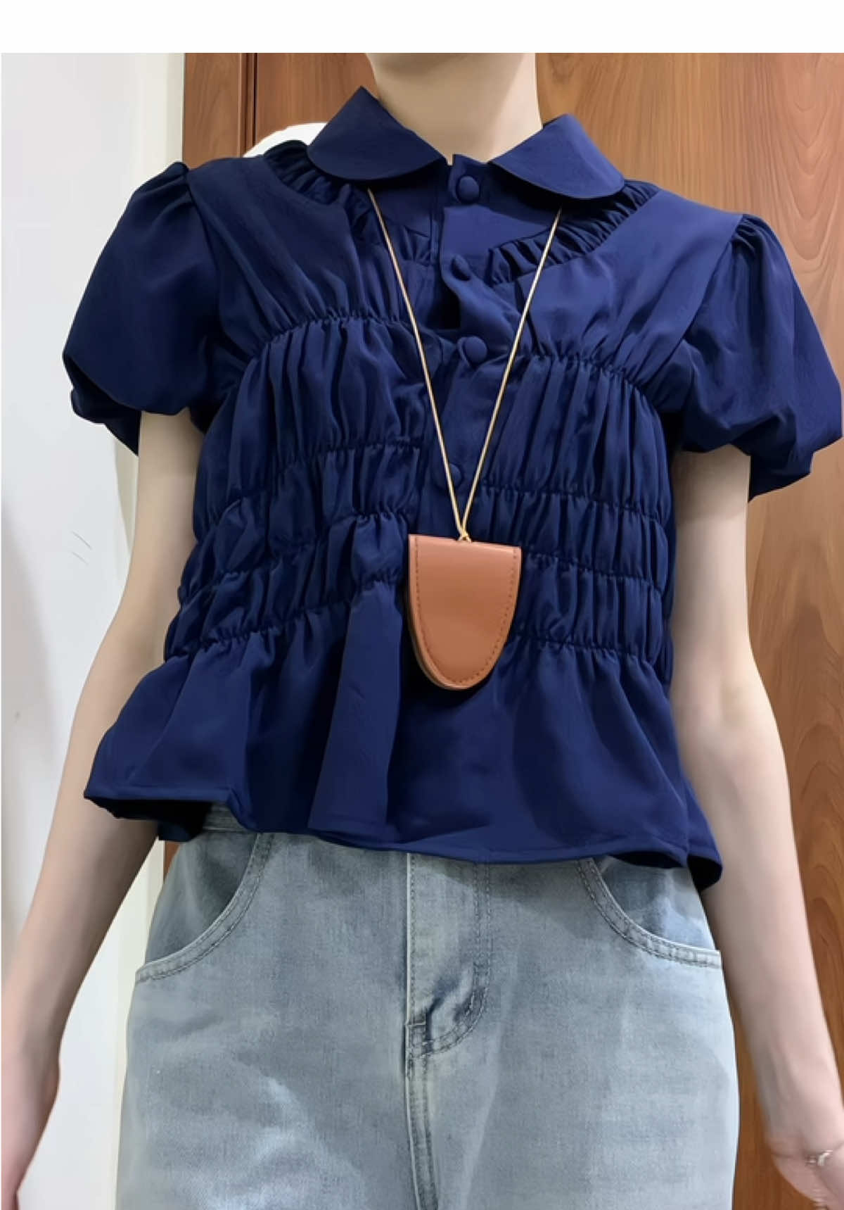Áo xinh nhà @kimeehouse #kimeehouse #aosomitaybong #somibochun #aokieuxinh #phoidovintage 