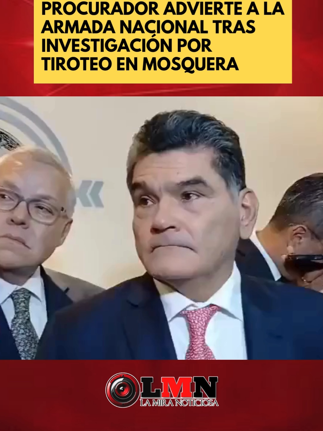 El procurador general, Gregorio Eljach, envió una advertencia a la Armada Nacional tras la investigación por el tiroteo a la lancha donde se movilizaba la alcaldesa de Mosquera, Nariño, que dejó una persona muerta. “No hay nadie en Colombia, servidor público, que escape a la competencia disciplinaria y de prevención de la Procuraduría”, advirtió el funcionario. Vía;LaFm                                                                                                                                                                                  #lamiranoticiosa