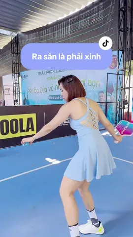 Mặc váy nè đảm bảo lên trình nhá #hongthethaone #vaythethao #vaypickleball #vaythethaonudep #movara 