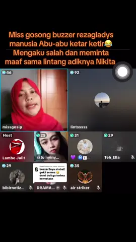 Membalas @owner sinonna Miss gosong ketar ketir dan minta maaf atas kelakuannya fitnahan terhadap almarhum ibunda Nikita Mirzani  #niki  #nikitamirzani  #nikitamirzanimawardi_17 