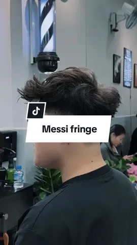 Messi fringe ⭐️ #hairstyle #messifringe #taperfade #cattocnamquan4 #barbershopquan4 