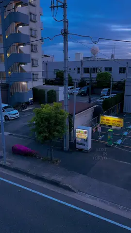 夕暮れの東京の街って、なんか不思議に懐かしい感じがするんだよね。 #vibe #japan #tokyo #日本 #aesthetic 