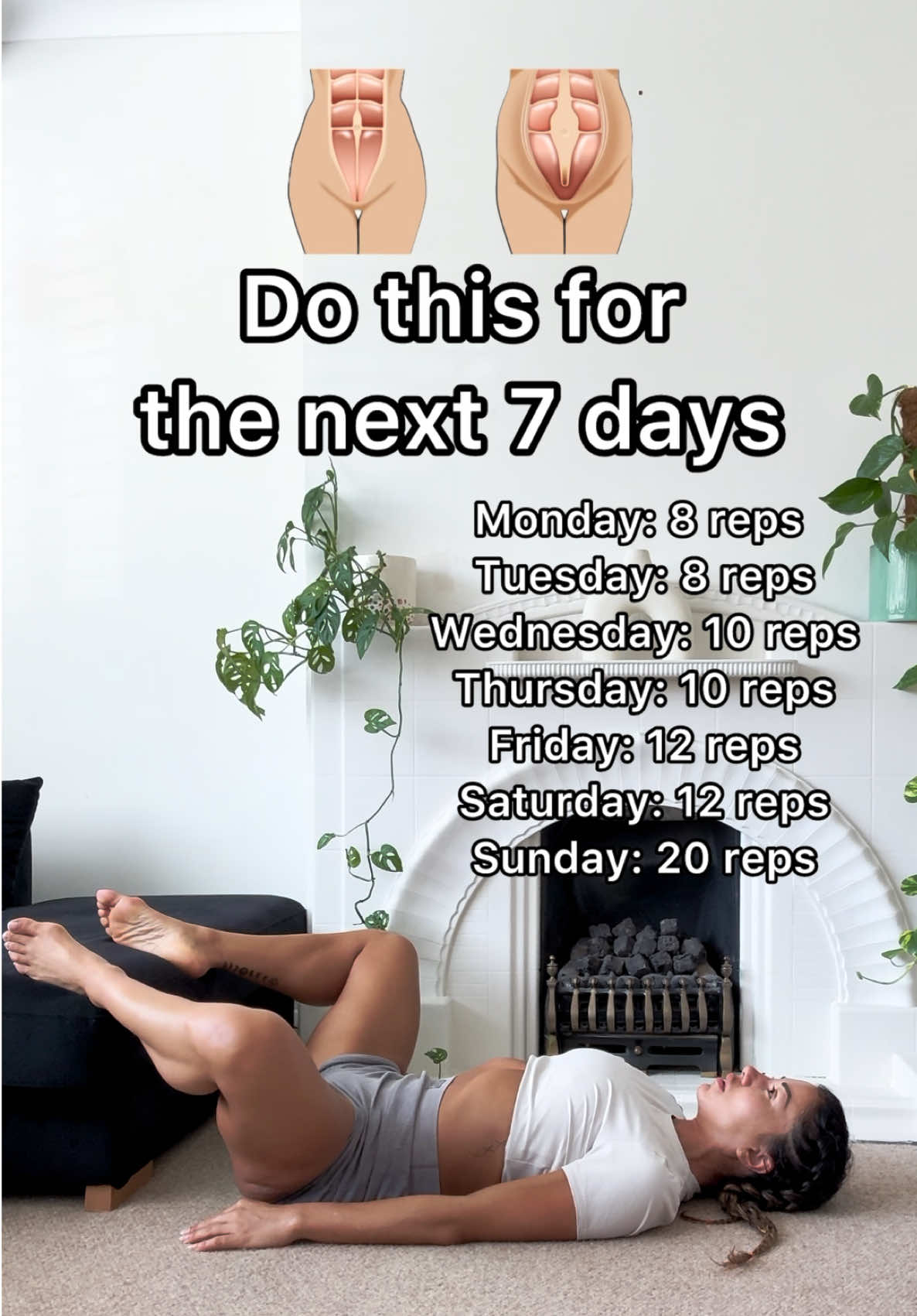 7 day challenge - Day 3 posted!!! Click Subscribe ^^ now!! ….. GAMECHANGER!   Pelvic floor struggles  ✅ Diastasis Recti ✅ Menopause belly ✅ Postnatal recovery ✅ Weak core ✅ Prolapse  These programs are absolute GAMECHANGERS 🙌🏼 and all under 10 mins Mama to mama, Woman to woman, xo 💖 #7daychallange #7days #flatstomach #pelvicfloorexercises 