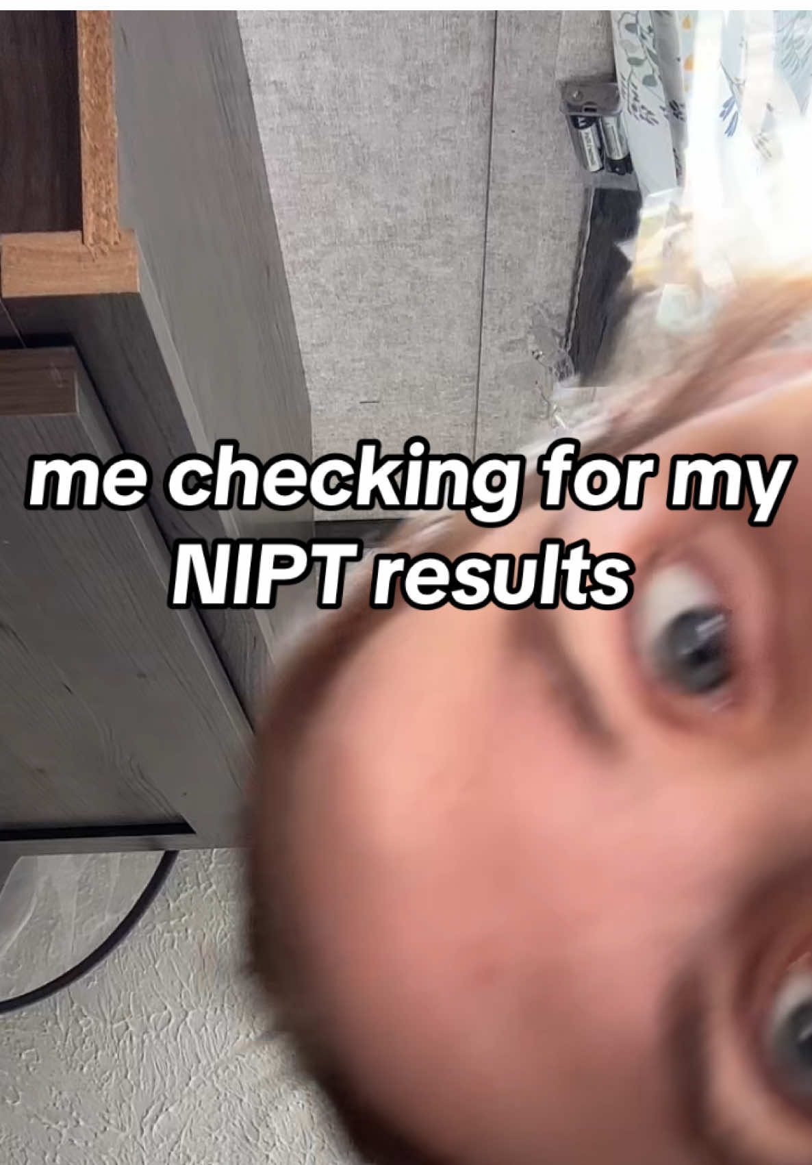 it’s like the 2 week wait for pregnancy testing #MomsofTikTok #pregnant #3under4 #nipt 