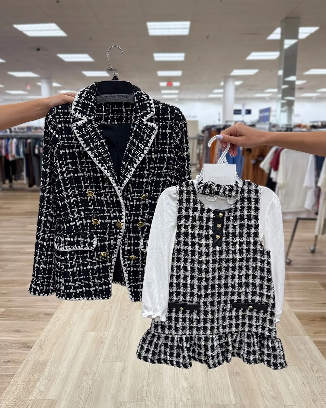 Mom & mini. Name a better duo 💙 #minime #matchingoutfits #marshalls #DoMoreInAYear 