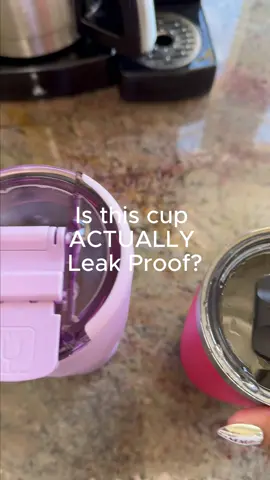 They said this tumbler was leakproof so I put it to the test. Let’s see if BruMate lives up to the hype. #leakprooftumbler #brumate #traveltumbler 