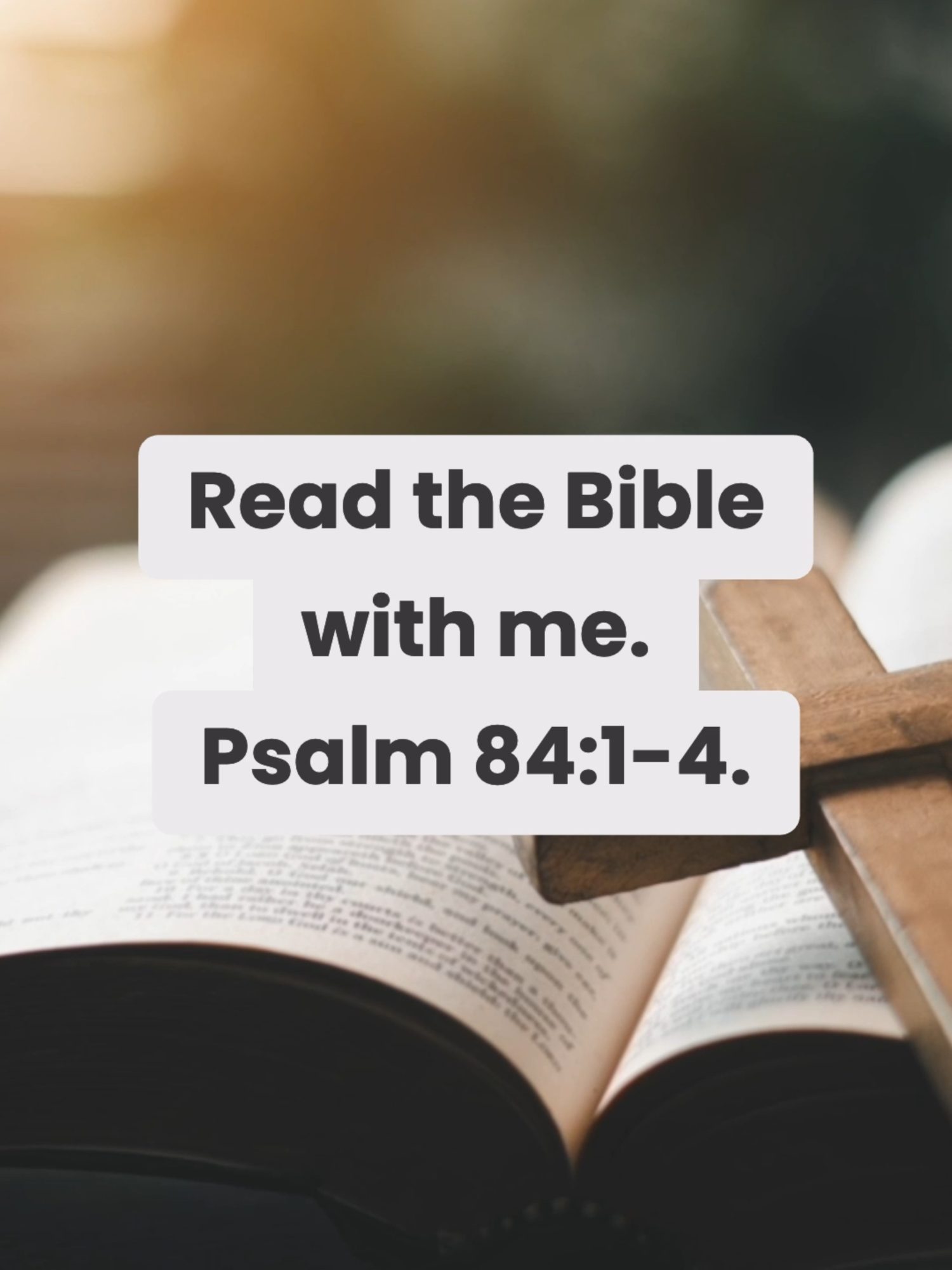 Psalm 84:1-4 tells us how blessed it is to dwell in God’s presence, longing for His courts and praising Him continually. ✝️ Dear God, give us a deep hunger for Your presence and joy in worshiping You. 🙏 Comment 