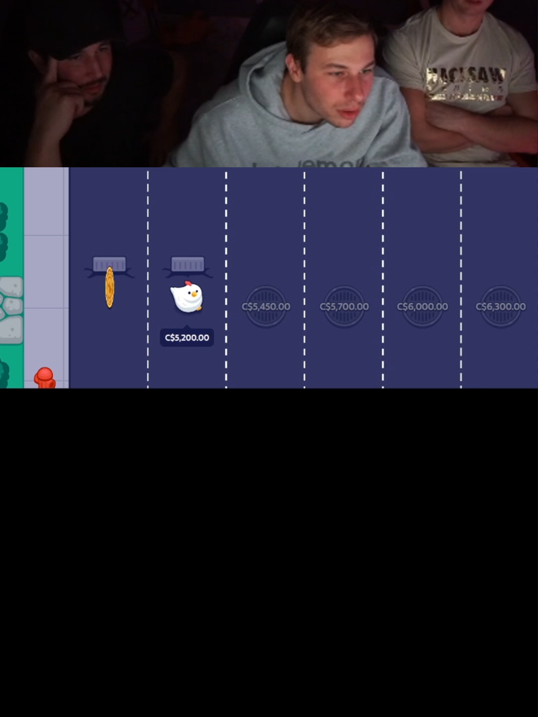 XPOSED AND THE GANE GOES NUTS ON THE CHICKEN GAME#foryou #foryou #viral #flypシ #epic #trust #SKY #JUMP #reels