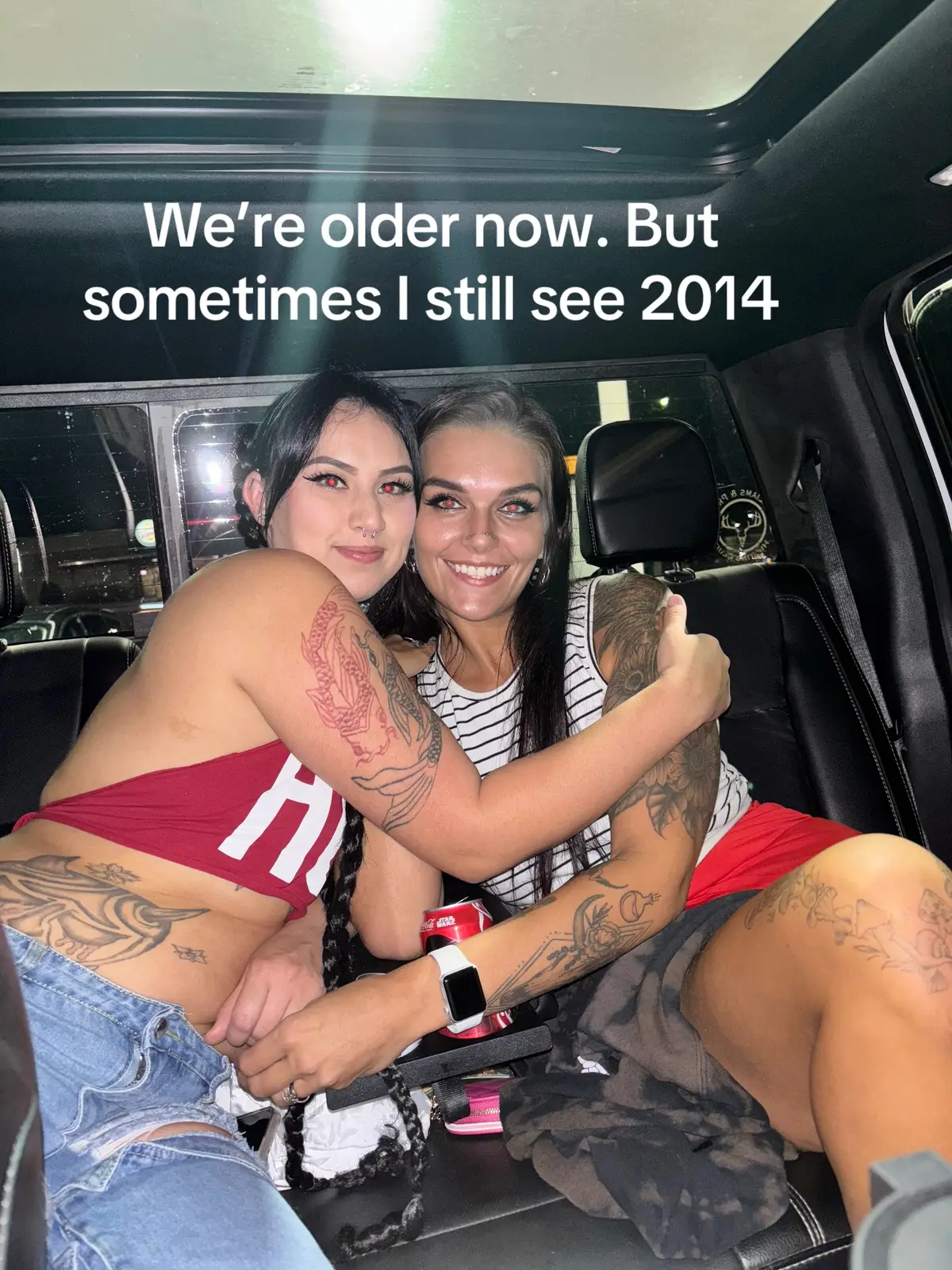 11 years is wild. #2014 #iremember #juicewrld #sister #stitch 