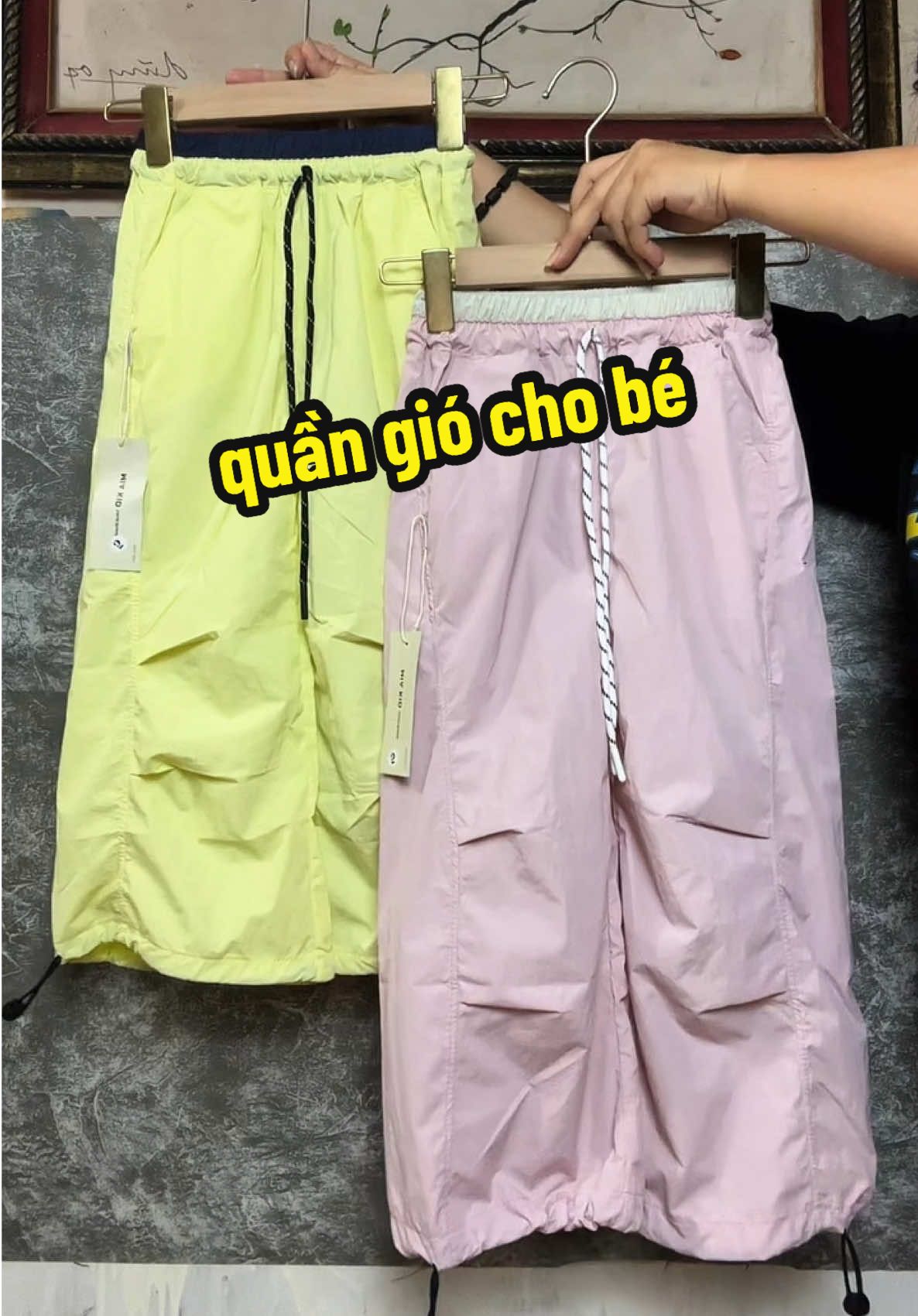 quần gió xuông cho bé #giadinhnhabo🥑 #quangiochobe #quangioxuongdanangchobe #quangiodaichobe #quangiochobetraibegai 