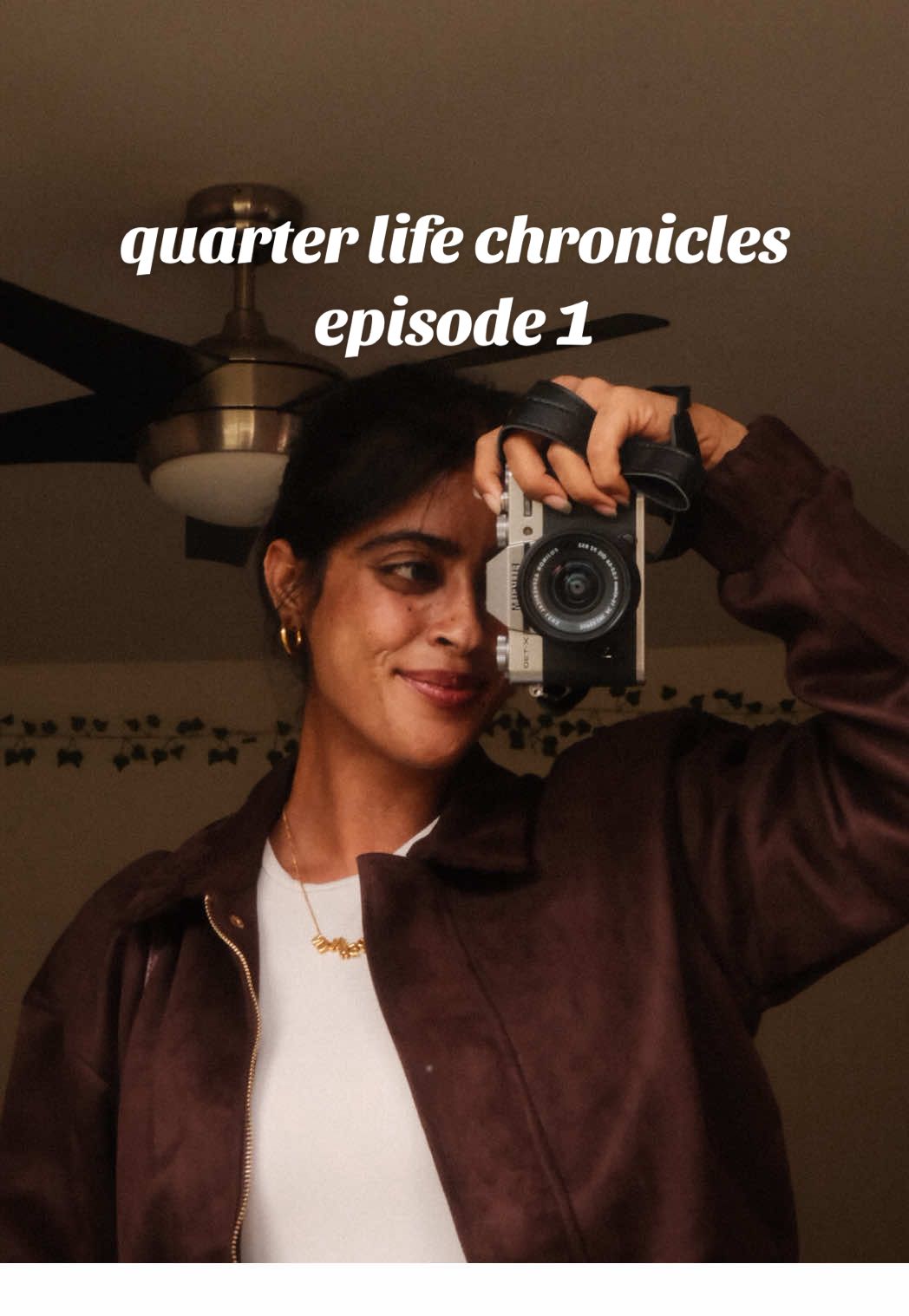 quarter life chronicles | episode 1  — to have the opportunity to catapult yourself into a life altering change, is horrifying, at first. numbing. and scary. but if you can recognize it in time, you can also really alter the trajectory of your life to something unimaginably different.  ##diaries##postgrad##20something##smallcontentcreators##Vlog