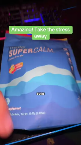 Nello supercalm helps you calm down and take the stress away with just one powder packet #nello #nellosupercalm 