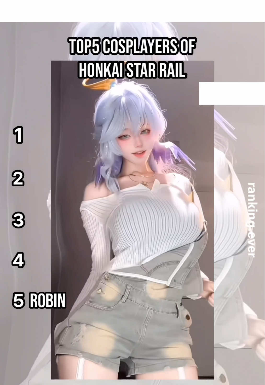 Honkai star rail cosplayers #HonkaiStarRail #cosplay #ranking #douyin #girls 