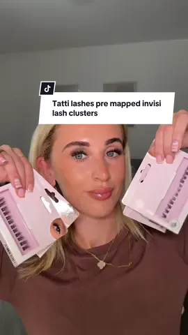 Pre-Mapped Invisi lash clusters👀 how did I not know about these sooner? @TATTI LASHES ad #tattilashesinvisilash #invisilashes #tattilashes #invisilasheskit #tiktokmademebuyit 