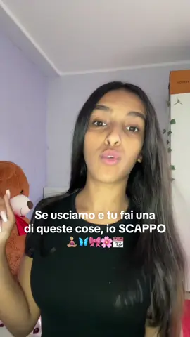 Se fai una di queste cose mentre siamo fuori, io scappo comunque tra poco farò live entrate tutti crediti  a @maare🧸 