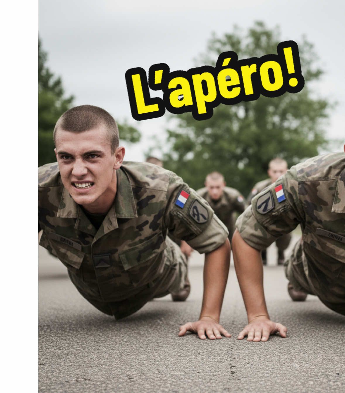 Si tu veux apprendre à faire des vidéos générer de l’argent, commente Go ##armée##militaire##humour##ia##veo