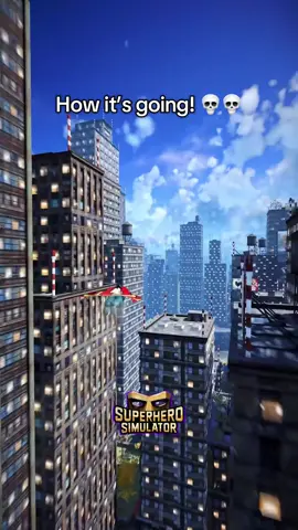 GAME NAME: SUPERHERO SIMULATOR on STEAM 09.18.2025 #superhero #gaming #games #invincible #spiderman 