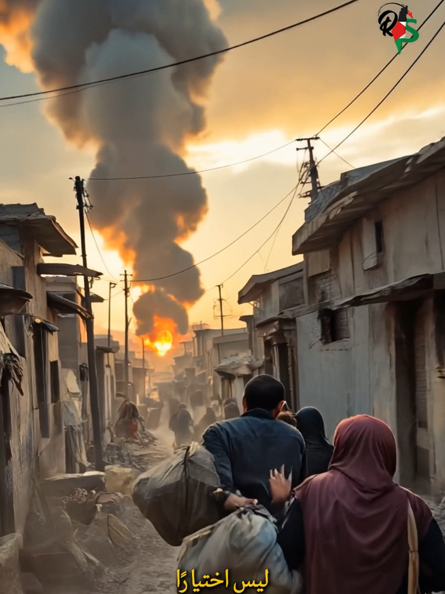The Israeli occupation bombs and kills Palestinians in Gaza, forces them to flee… and then tells the world their migration is “voluntary”! What logic is this? #R2S #RiverToSea #من_النهر_إلى_البحر #gaza #palestine    