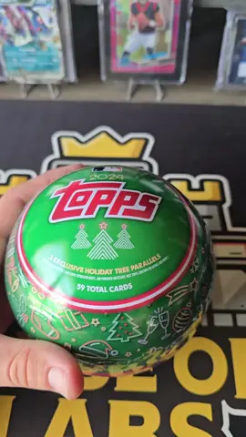 2024 Topps Baseball Holiday tin! #sportscards #packopening #baseballcards #rulethehobby 