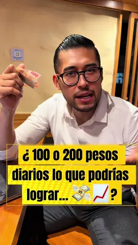 💡 Con $100 pesos diarios puedes cambiar tu realidad financiera. Sí, así como lo lees: puedes construir un patrimonio sólido 📈. ¿Cómo? A través de fondos indexados, estrategias que replican índices bursátiles como el S&P 500 o el Nasdaq 100, donde tu dinero trabaja de la mano de las mejores empresas del mundo. 🌍🔥 Deja de gastar sin rumbo y comienza a invertir con estrategia. 📲 Escribe INVERSIÓN y en Inversiones con Arturo te muestro cómo diseñar un portafolio hecho a tu medida. #InversionesConArturo #ValeElPrecio #FondosIndexados #EducaciónFinanciera #LibertadFinanciera @Luisillo El Pillo @Arisita 