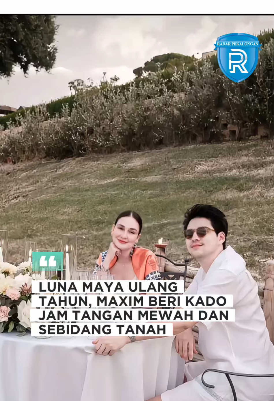 Luna Maya Ultah, Maxime Bouttier Kasih Kado Jam Tangan Mewah dan Sebidang Tanah #lunamaya #lunamayamaximebouttier #lunamaya🥰❤️🥰 #maximebouttier #lunamayamaxime 