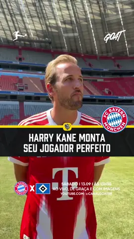 Harry Kane e seu JOGADOR PERFEITO apenas com craques ainda em atividade! O artilheiro mandou bem ou cometeu algum crime na lista? 😅 Nesse sábado (13), às 13:30h, o Bayern de Munique encara o Hamburgo e você acompanha tudo ao vivo, com imagens e de graça no Canal GOAT! #BundesligaNoGOAT #Bundesliga #HarryKane #Bayern #BayernMunich