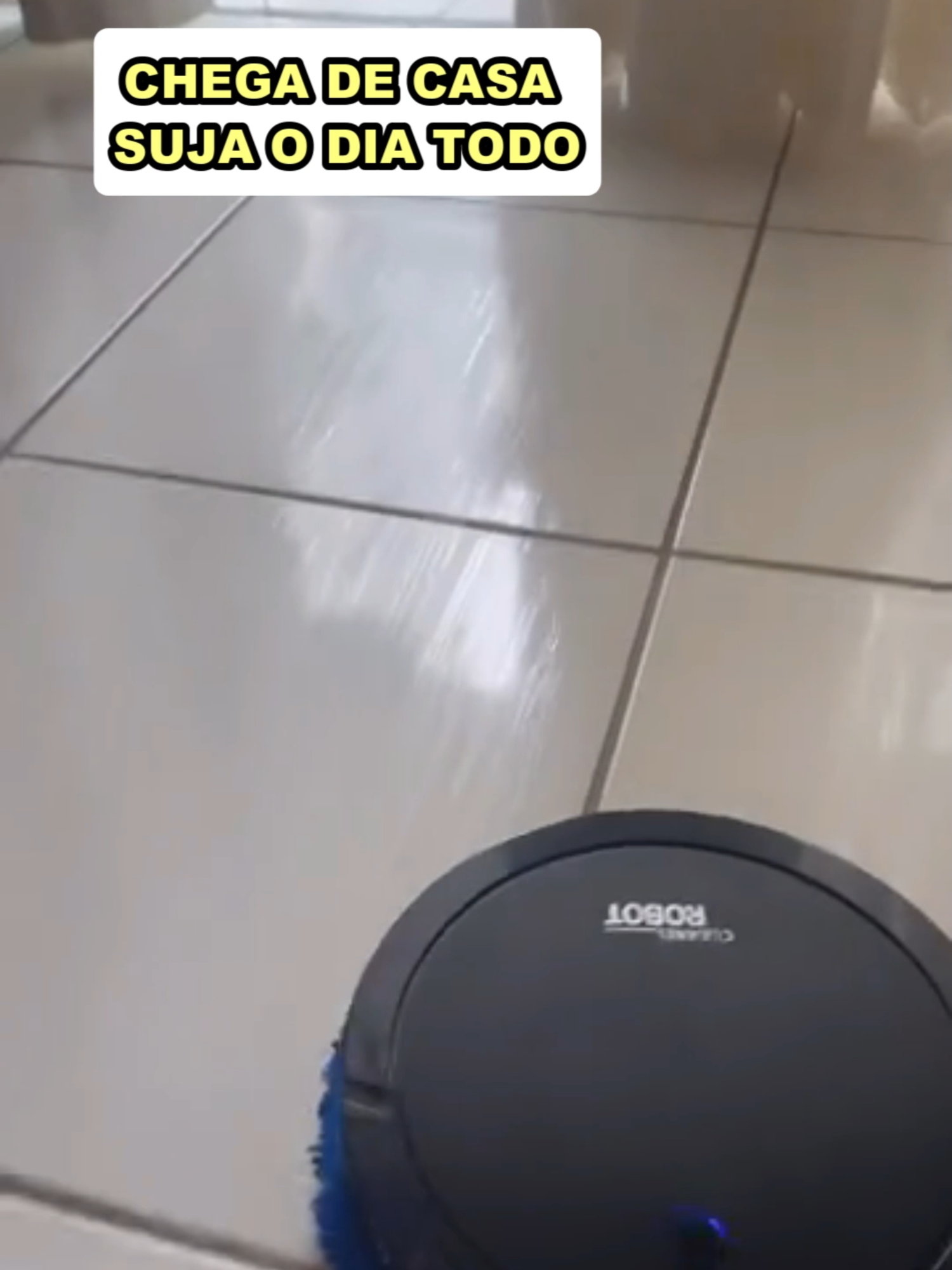 Robô Aspirador De Pó E Passa Pano 3 Em 1 Limpeza Doméstica Inteligente e Silencioso#TikTokShopChegou #tiktokshopchegou