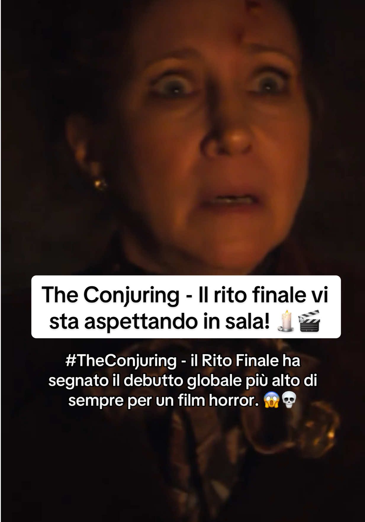 L’horror diretto da Michael Chaves ha incassato 194 milioni di dollari nel weekend di apertura, stabilendo un record mondiale per un film dell’orrrore 👀🎥 Voi avete già visto #TheConjuring - Il Rito Finale? #davedere #horrortok #horrormovie #theconjuringuniverse 