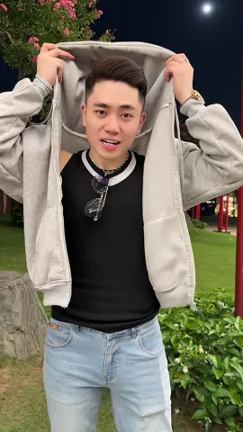Áo khoác nỉ form rộng nam nữ k