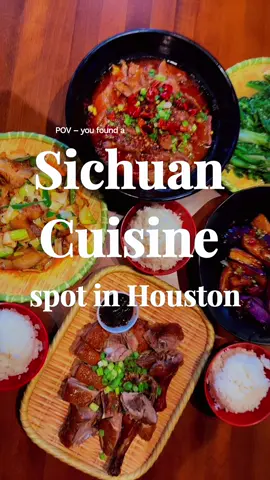 When Houston meets real Sichuan heat 🔥🍜 @wulahouston is all about bold flavors, fragrant spices, and dishes that keep you coming back for more! 🌶️✨ BYOB, bring your appetite, and get ready for a flavor journey you won’t forget 😋🥢 #HiRechelFood #HoustonEats #SichuanFlavors #FoodieLife #texasfoodie 