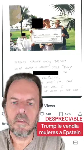 #greenscreen cada evidencia que aparece en contra de Donald Trump lo hunde más en el caso de Jeffrey Epstein. Le vendía mujeres y luego celebraba con fotos y cheques. #DonaldTrump #Jeffreyepstein ##Venta ##Mujeres #Cheque #Tráfico