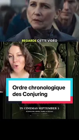 L’ordre chronologique de l’univers Conjuring #conjuring #conjuring4 #filmhorreur #onregardequoi 