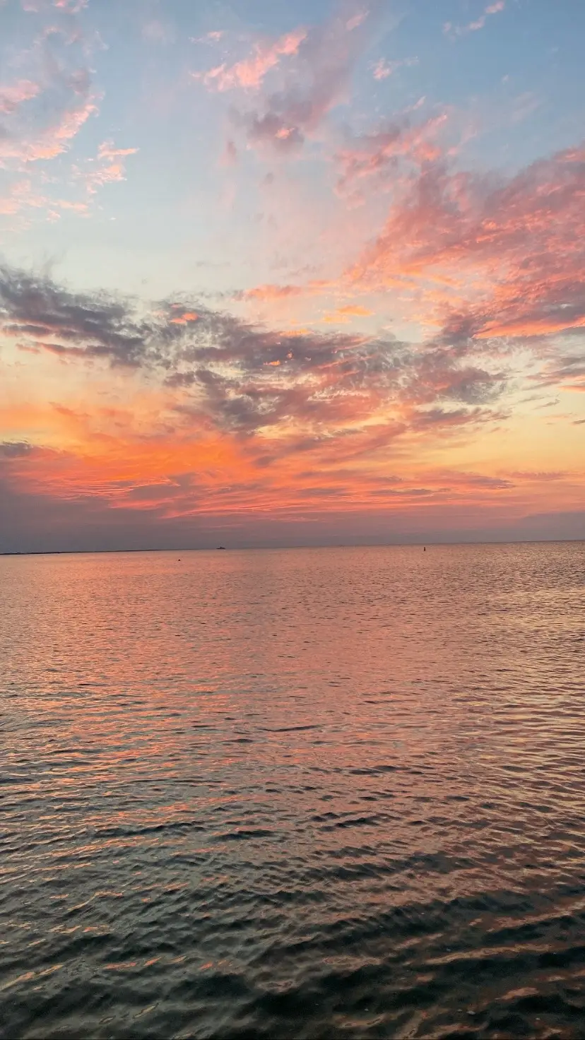 You can’t beat the beach sunsets in Lewes, DE! So many stunning colors!