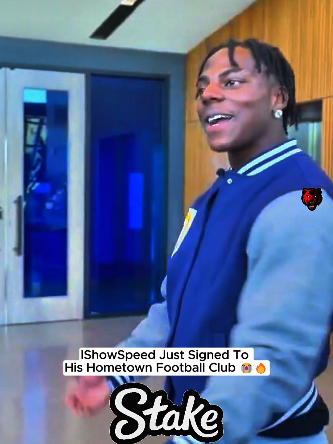 IShowSpeed Just Signed To His Hometown Football Club 😭🔥#ishowspeed #fyp #viral