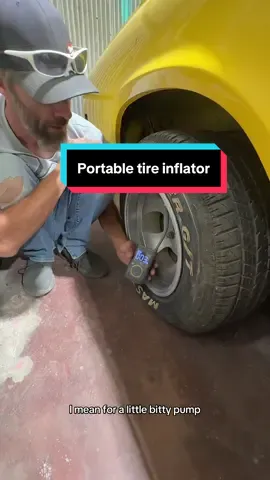 This tire inflator is so small but can still get the job done! You can also use it on balls and tubes!! @Fanttik #fanttik #fanttiksuperbrandday #fanttikday #tireinflator #carmusthaves 
